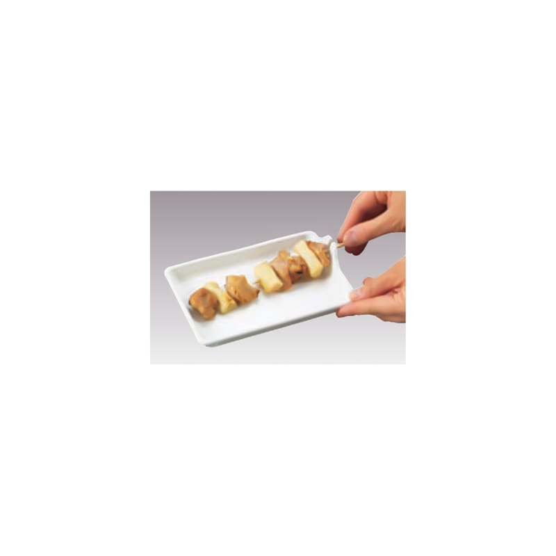 일본주방 나니와의에디슨 꼬치빼기 접시 2매입 (165×113)